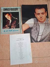 Canzoniere Enrico Ruggeri completo di Poster 