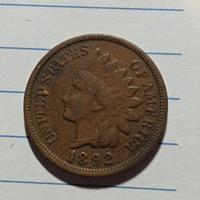 1 cent 1892 indiano Usa 