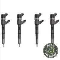 4 INIETTORI BOSCH 0445110540 NEWHOLLAND CASE IVECO