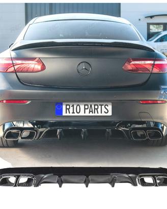 DIFFUSORE MERCEDES CLASSE E C238 16- AMG NERO LUCI