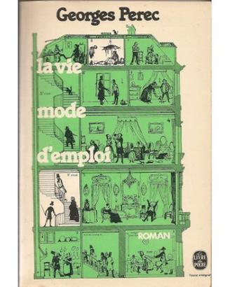 La Vie Mode d'Emploi, Georges Perec, HACHETTE,1978