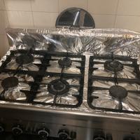 Cucina 6 fuochi a gas
