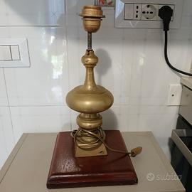 lampada ottone