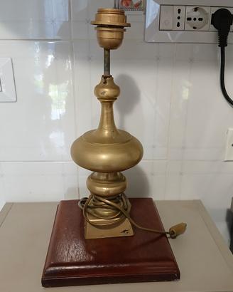 lampada ottone