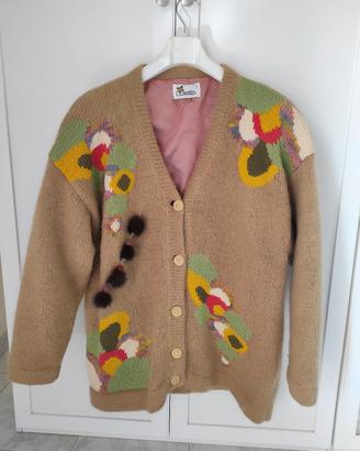 cardigan donna lana mohair 