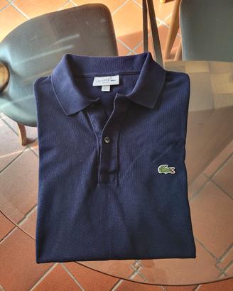Lacoste slim fit blue navy taglia L