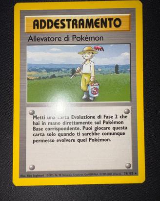 Allevatore di Pokémon Set Base 76/102