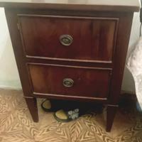 2 comodini vintage artigianali