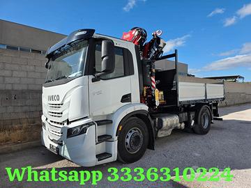 IVECO S-WAY NUOVO DA IMM. CON GRU FASSI 255 NUOVA 