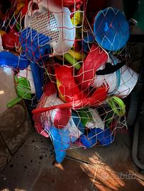 Kit rete giochi mare da spiaggia