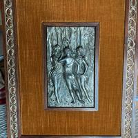Quadro vintage bassorilievo d'autore