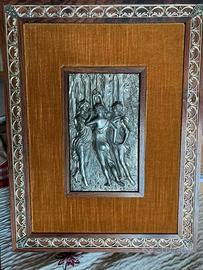 Quadro vintage bassorilievo d'autore
