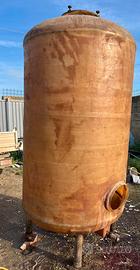 Botti/serbatoi in vetroresina per vino e olio