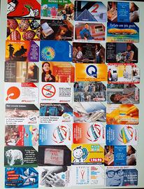 N. 36 schede-tessere telefoniche tutte diverse