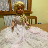 bambola da letto antica anni 50