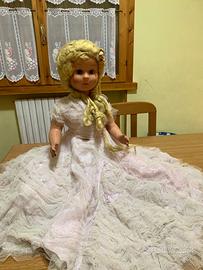 bambola da letto antica anni 50