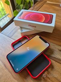 apple iphone 12 mini 256 gb rosso