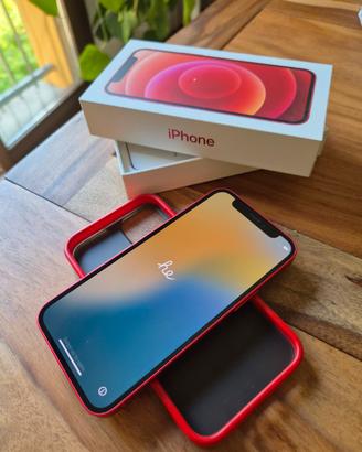 apple iphone 12 mini 256 gb rosso