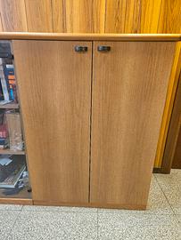 set ufficio scrivania mobiletto e mobile