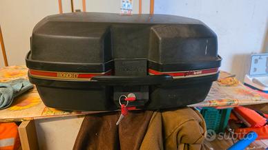  set completo di valigie per moto con sistema di a