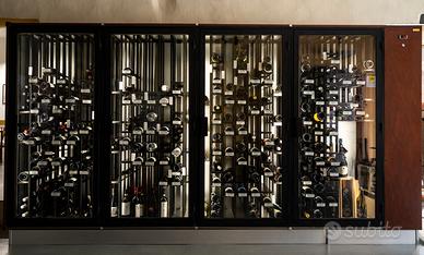 Cantinetta vini artigianale in ferro