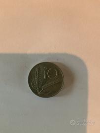 Moneta 10 lire 1954