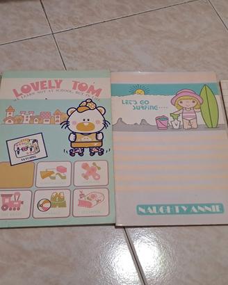 Quaderno  Peanuts e carta da lettere  vintage
