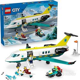 LEGO City Aereo ambulanza di emergenza 60465