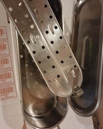 Pescera in acciaio inox pari al nuovo 