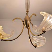 Lampadario vetro di Murano