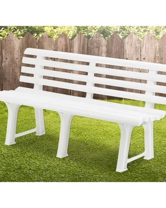 Panchina da giardino Orchidea 147x49x74-Cardelli