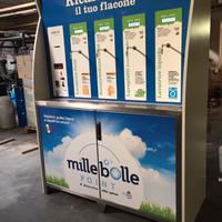 Distributore self detersivi vino latte