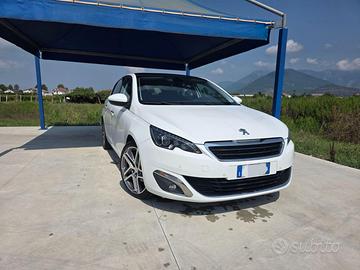 Peugeot 308 Allure bianca 1.6 120cv