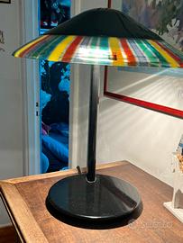 Lampada da scrivania in vetro murano