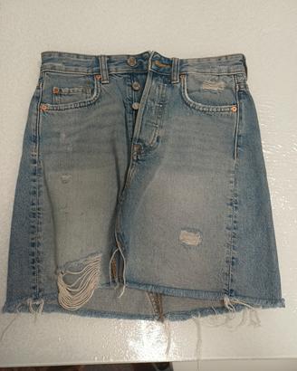 gonna jeans