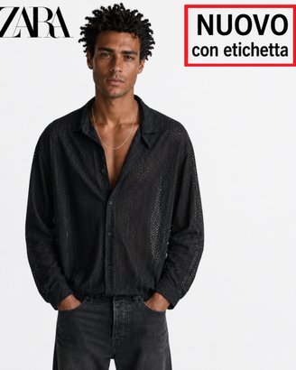NUOVA camicia ZARA €50!Leggerissima!M vd etichetta