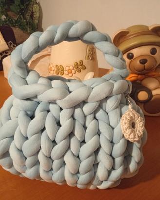 Borse o ceste di Marshmallow fatte a mano