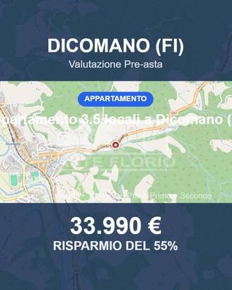 Immobile in asta di 65 m² a Dicomano