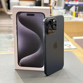 Iphone 15pro max 512 GB titanio blu