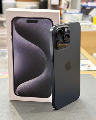 Iphone 15pro max 512 GB titanio blu