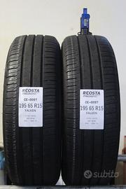 2 PNEUMATICI USATI 195 65 R15 91H FALKEN CE-0097