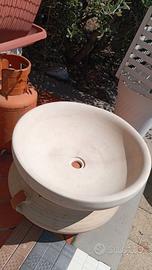 lavabo in pietra di lecce 