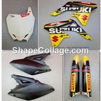 KIT PLASTICHE SUZUKI RMZ 450 2011 2013 RMZ450 2014