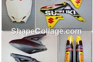 KIT PLASTICHE SUZUKI RMZ 450 2011 2013 RMZ450 2014