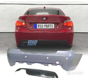 PARAURTI POSTERIORE BMW E60 LCI 07-10 LOOK M PDC