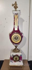 BAROMETRO VINTAGE CAPODIMONTE 1950 IGROMETRO TERMO