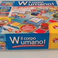 Gioco da tavolo W il corpo umano Lisciani