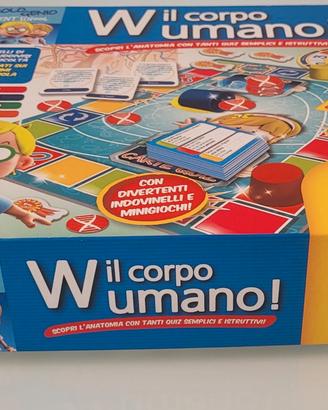 Gioco da tavolo W il corpo umano Lisciani