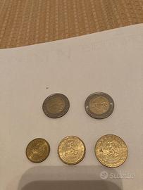 5 monete principato monaco