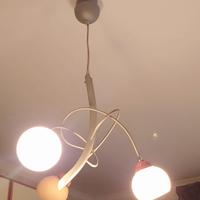 Lampadario+2lampade